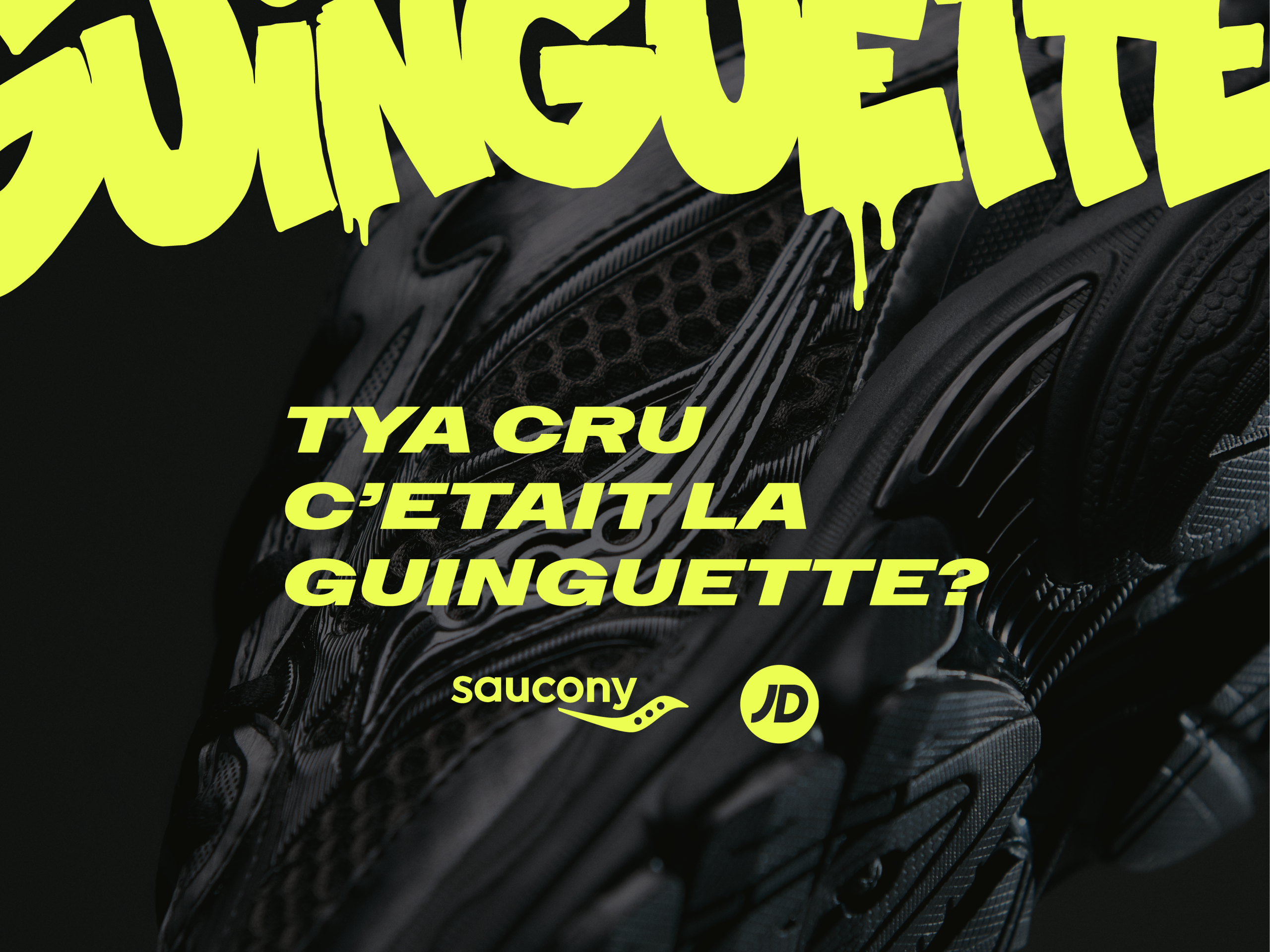 Guinguette marseillaise JD Sports et Saucony au Stade Kléber